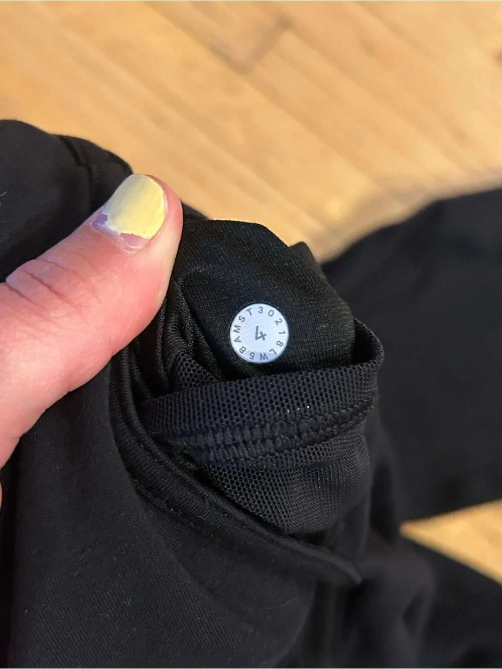 Lululemon black every moment pants